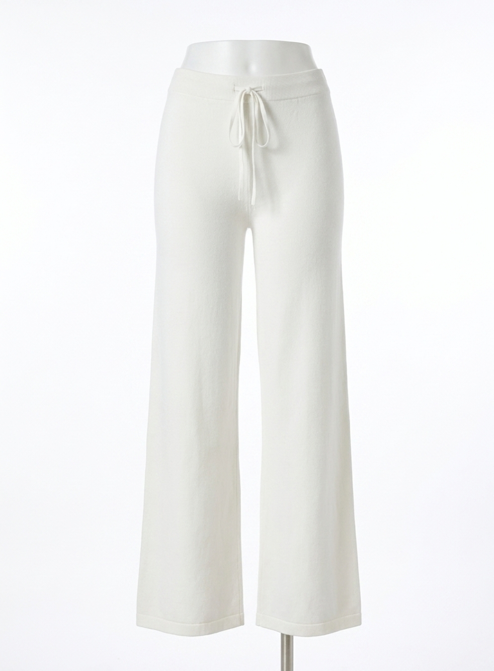 NEW FRENCH KYSS women's drawstring pant in white